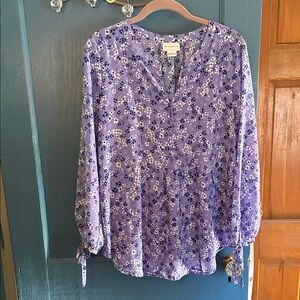 Liz Claiborne Floral Blouse